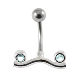 Belly Bar - Various Styles Light Blue / XA20