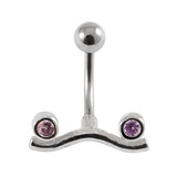 Belly Bar - Various Styles Purple / XA20
