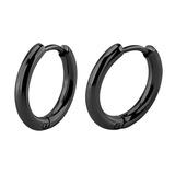 Surgical Steel Huggie Ear Clicker Rings - Round (pairs) - SKU 41731