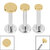 Titanium Internally Threaded Labrets 1.2mm - Titanium Disk Triple Pack - SKU 41826