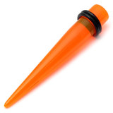 Acrylic Plain Stretcher - Straight 1.6-9mm 8mm, Orange