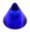 Acrylic Cones 1.2mm 1.2mm, 3mm, 3mm, Blue