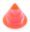 Acrylic Cones 1.2mm 1.2mm, 3mm, 3mm, Pink