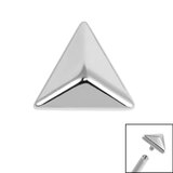 Titanium Pyramid Triangle for Internal Thread shafts in 1.2mm - SKU 46738