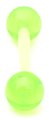 Acrylic Flex Barbells 14 / uv yellow / 5