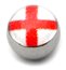 Steel Logo Balls - Pictures 1.6mm, 6mm, St. Georges Cross