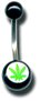 Acrylic Logo Belly Bars 10 / uv black / UV_pic_ban_ganja