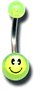 Acrylic Logo Belly Bars 12 / uv green / uv_smiley_banana