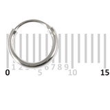Sterling Silver Hoops - Earrings H1-H20 - SKU 6129