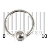 Sterling Silver Hoops - Earrings H21-H24 - SKU 6149