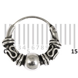 Sterling Silver Hoops - Earrings  H25-H27 - SKU 6152