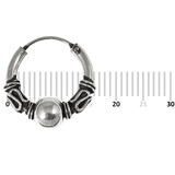 Sterling Silver Hoops - Earrings  H33-H43 - SKU 6160