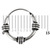 Sterling Silver Hoops - Earrings  H83-H95 - SKU 6172