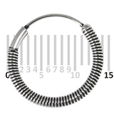Sterling Silver Hoops - Earrings   H117-H123 - SKU 6185
