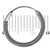 Sterling Silver Hoops - Earrings   H117-H123 - SKU 6185