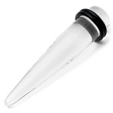 Acrylic Plain Stretcher - Straight 10-16mm 16mm, Clear