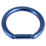 Titanium Bar Closure Ring - SKU 6532