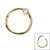 Steel Hinged Segment Ring with a Jewelled Ball (Clicker) - SKU 66744