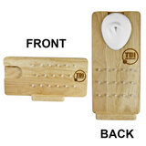 Display Boards - Wood with Silicone Navel Body Part - SKU 67119