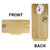 Display Boards - Wood with Silicone Ear Body Part - SKU 67137