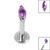 Titanium Internally Threaded Labrets 1.2mm - Titanium Claw Set Single Marquise Stone - SKU 67266