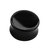 Black Onyx Stone Double Flared Tapered Plug - SKU 67355