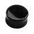 Black Onyx Stone Double Flared Tapered Plug - SKU 67357