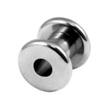 Steel Screw Flesh Tunnel - SKU 67358