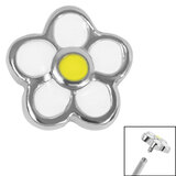 Steel Daisy Flower for Internal Thread shafts in 1.2mm - SKU 68000