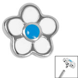 Steel Daisy Flower for Internal Thread shafts in 1.2mm - SKU 68001