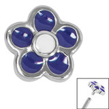 Steel Daisy Flower for Internal Thread shafts in 1.2mm - SKU 68002