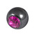 Black Titanium Jewelled Balls 1.6x5mm - SKU 6881
