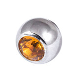 Steel Threaded Jewelled Balls 1.2x3mm - SKU 7000