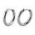 Titanium Huggie Ear Clicker Rings - Round (pairs) 1.0mm / 10mm / Titanium - alternative image