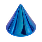 Titanium Cones 1.6mm, 4mm, Blue