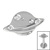 Titanium Internal Rings of Saturn Top  - SKU 71942