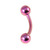 Titanium Curved Bar 1.6mm with 5-5 balls - SKU 7241