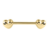 Steel Hearts Nipple Bar - SKU 72470