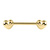 Steel Hearts Nipple Bar - SKU 72470