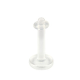 Acrylic Labret Retainers (Hide it) 1.2mm, 6mm, One only