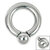 Titanium BCR with Screw-in Ball - SKU 72645
