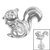 Titanium Internal Jewelled Mr Nuts Top - SKU 72916
