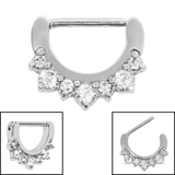 Steel Jewelled Mia Nipple Clicker - SKU 72978