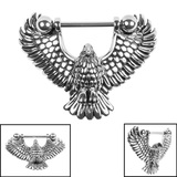 Steel Eagle Nipple Bar - SKU 73124