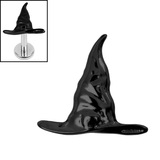 Titanium Internal Spellcaster Hat 1.2mm, Black Titanium