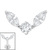 Titanium Internal Winged Orb - SKU 73905