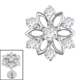 Titanium Internal Jewelled Kaleidoscope - SKU 74201