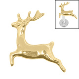 Titanium Internal Prancer Reindeer - SKU 74324