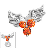 Titanium Internal Winterberry - SKU 74343