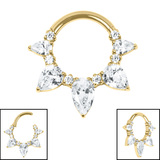 Titanium Anastasia Hinge Ring - SKU 74424